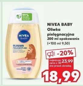 Oliwka pielęgnacyjna dla dzieci Nivea baby promocja