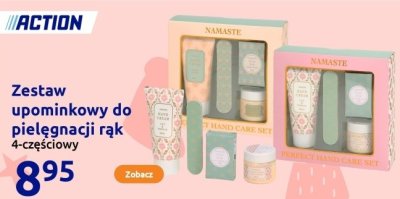 Zestaw upominkowy do pielęgnacji rąk 4-częściowy promocja w Action