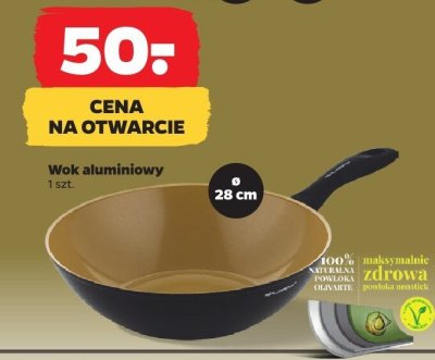 Wok aluminiowy ø 28 cm promocja w Netto