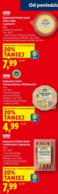 Ser promocja w Lidl