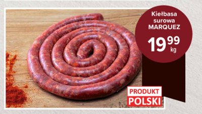 Kiełbasa surowa promocja w Leclerc
