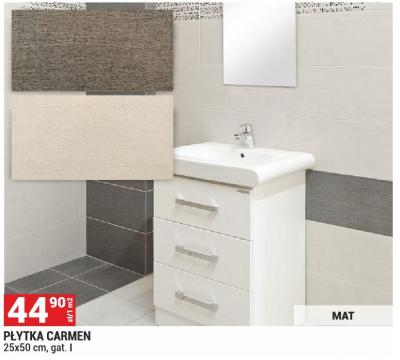 PŁYTKA CARMEN 25x50 cm promocja w Merkury Market