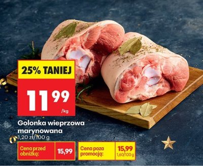 Golonka wieprzowa marynowana promocja w Biedronka