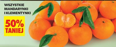 Mandarynki i klementynki - wszystkie promocja w Biedronka
