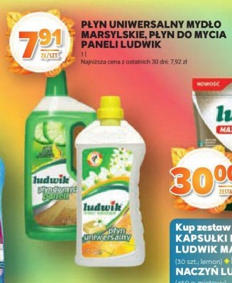 P艂yn do mycia paneli Ludwik promocja w Stokrotka