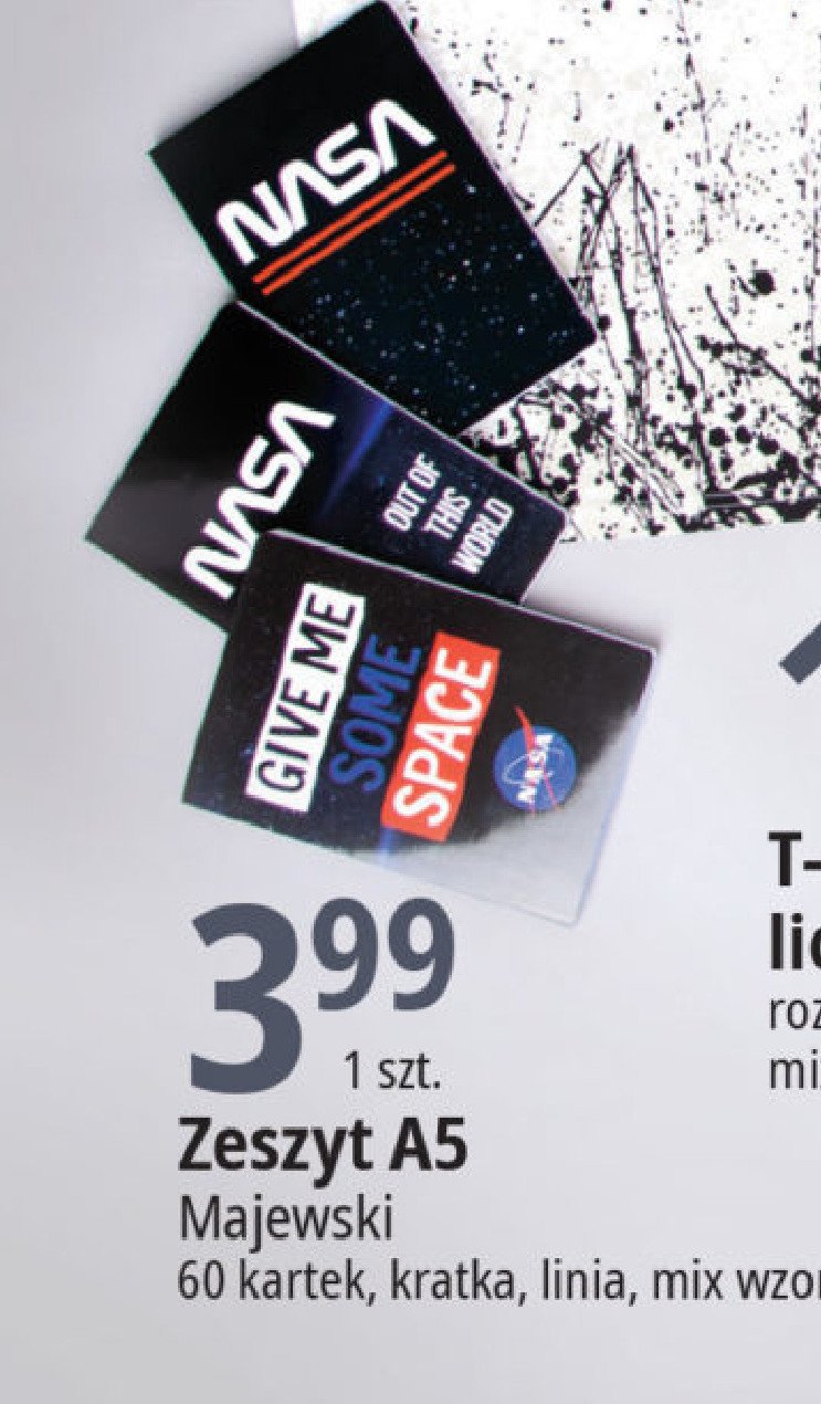 Zeszyt a5/60 k. linia nasa St. majewski promocja