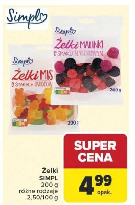Żelki promocja w Carrefour