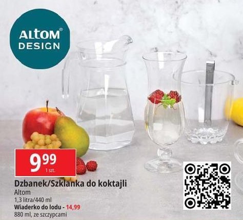 Dzbanek szklany 1.3 l Altom design promocja