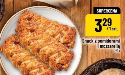 Snack z pomidorami i mozzarellą promocja w POLOmarket