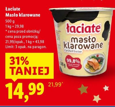 Masło promocja w Lidl