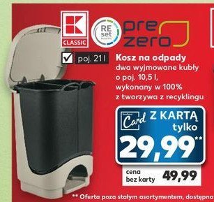 Kosz na odpady 21 l K-classic promocja