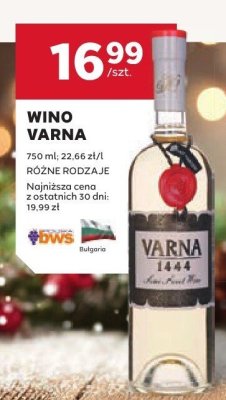 Wino Varna promocja w Stokrotka