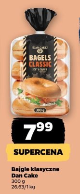 Bajgle klasyczne Dan Cake promocja w Netto