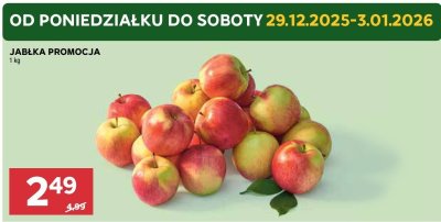 Jabłka promocja promocja w Stokrotka