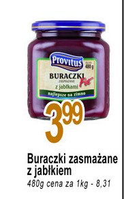 Buraczki zasmażane z jabłkiem Provitus promocja