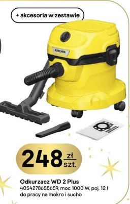 Odkurzacz WD 2 Plus Kärcher promocja w Castorama