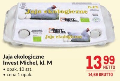 Jaja ekologiczne Forest Michel, kl. M promocja w Makro
