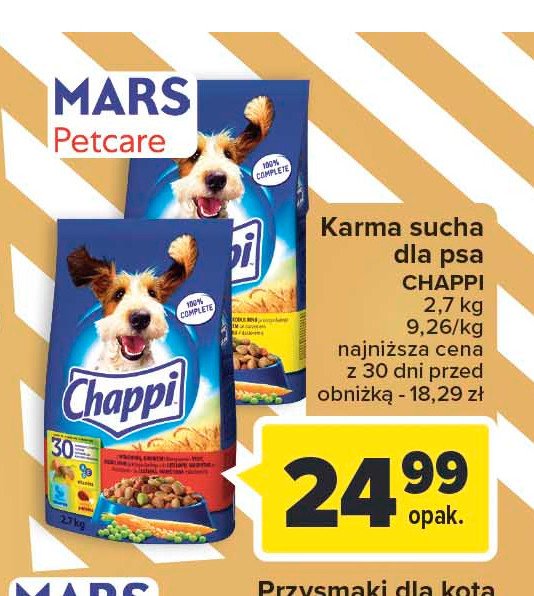 Karma dla psa z drobiem i warzywami Chappi promocja
