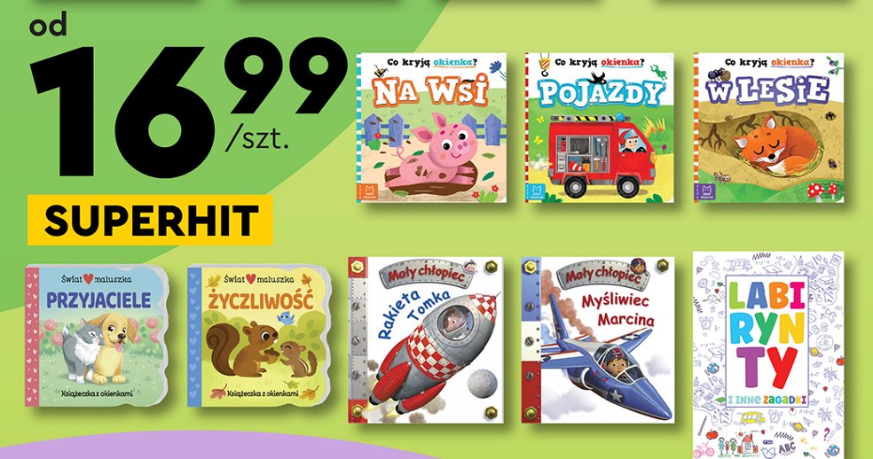 Labirynty i inne zagadki promocja