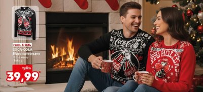 Bluza świąteczna różne wzory i kolory promocja w Kaufland