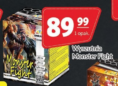 Wyrzutnia fajerwerków Monster Fight promocja w Prim Market