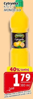 Cytrynka MONDELLO promocja w Prim Market