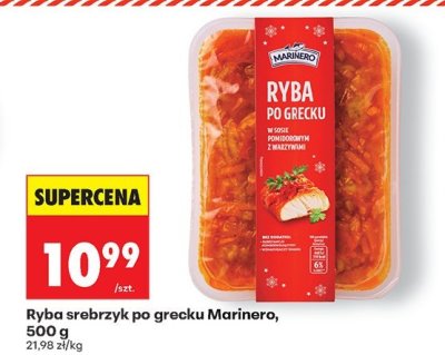 Ryba srebrzyk po grecku Marinero promocja w Biedronka