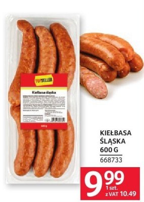 Kiełbasa śląska promocja w Selgros