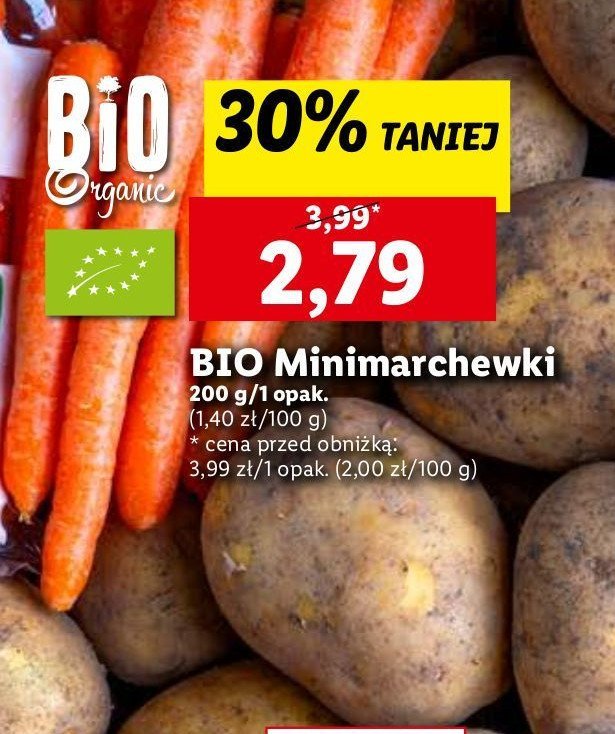 Marchewka mini Bio organic promocja