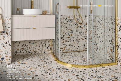 Płytki Gres Azzo white 60x120 cm promocja w Castorama