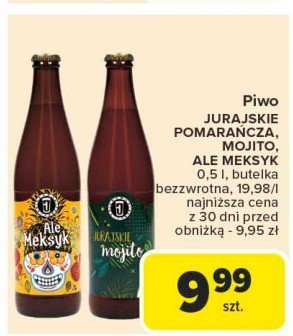 Piwo Jurajska ale meksyk promocja w Carrefour