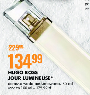 Woda perfrumowana Hugo boss jour lumineuse Boss by hugo boss promocja