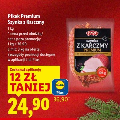 Szynka z Karczmy Pikok Premium promocja w Lidl