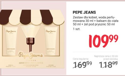 Zestaw dla kobiet woda perfumowana + balsam do ciała + żel pod prysznic  promocja w Rossmann