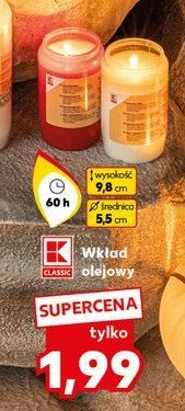 Wkład olejowy K-classic promocja