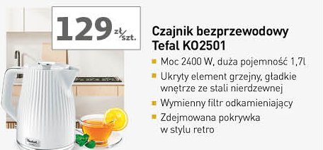 Czajnik ko2501 Tefal promocja