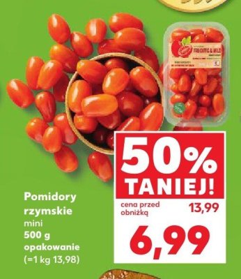 Pomidory promocja w Kaufland
