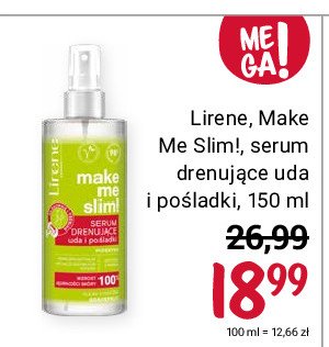 Serum drenujące uda i pośladki promocja