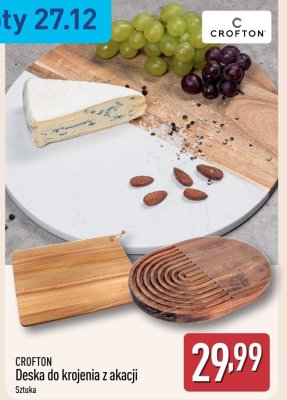 Deska do krojenia z akacji CROFTON promocja w Aldi