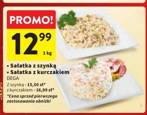 Sałatka z szynką Dega promocja