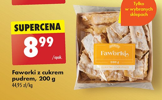 Faworki promocja w Biedronka