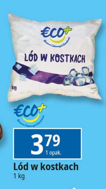 Lód w kostkach Eco+ promocja