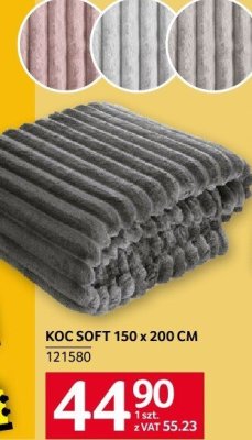 Koc soft promocja w Selgros