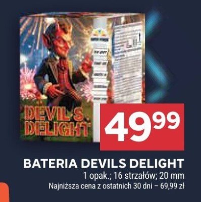 Bateria Devils Delight promocja w Stokrotka