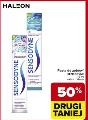 Pasta do zębów Sensodyne różne rodzaje promocja w Carrefour