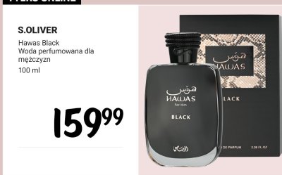 Woda perfumowana Hawas Black dla mężczyzn  promocja w Rossmann