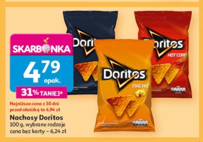 Natchosy hot corn Doritos promocja