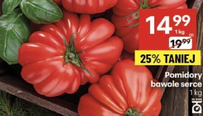 Pomidory bawole serce 1 kg promocja w Delikatesy Centrum