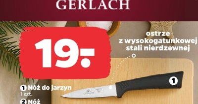 Nóż do jarzyn Gerlach promocja w Netto