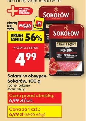 Salami promocja w Biedronka